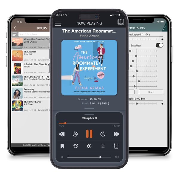 Download fo free audiobook The American Roommate Experiment by Elena Armas and listen anywhere on your iOS devices in the ListenBook app.