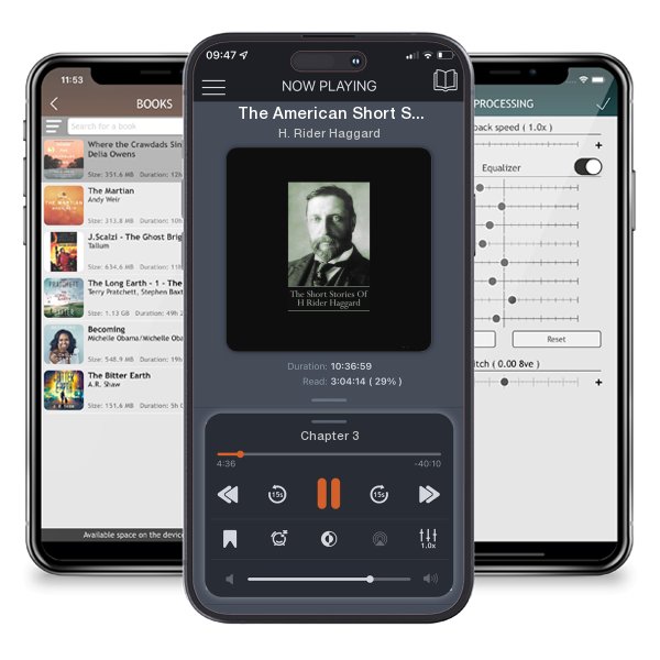Download fo free audiobook The American Short Story, 1919: Great American Stories From History by H. Rider Haggard and listen anywhere on your iOS devices in the ListenBook app.