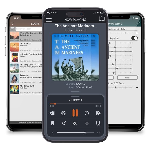 Download fo free audiobook The Ancient Mariners: Seafarers and Sea Fighters of the Mediterranean in Ancient Times. - Second Edition by Lionel Casson and listen anywhere on your iOS devices in the ListenBook app.