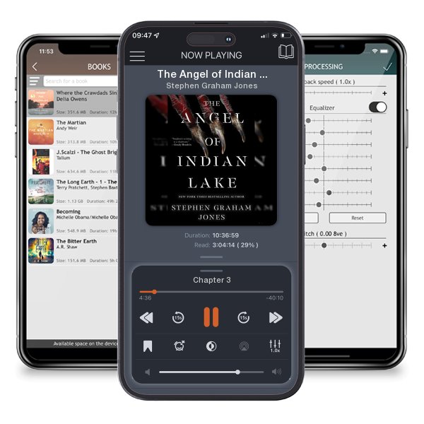 Download fo free audiobook The Angel of Indian Lake by Stephen Graham Jones and listen anywhere on your iOS devices in the ListenBook app.