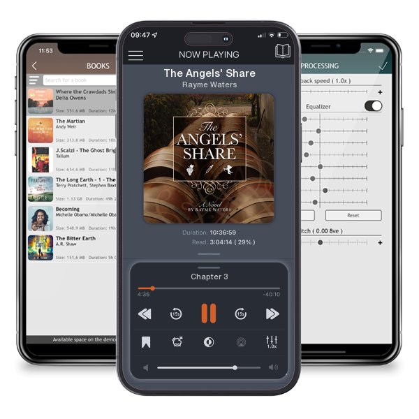 Download fo free audiobook The Angels' Share by Rayme Waters and listen anywhere on your iOS devices in the ListenBook app.