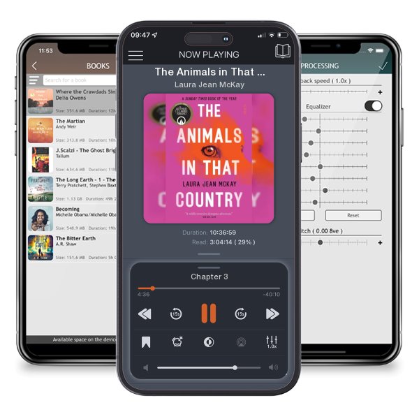 Download fo free audiobook The Animals in That Country: Winner of the Arthur C. Clarke... by Laura Jean McKay and listen anywhere on your iOS devices in the ListenBook app.