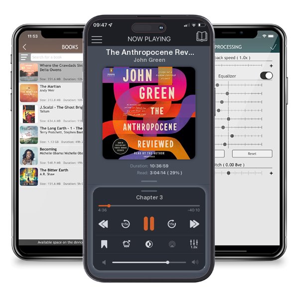 Download fo free audiobook The Anthropocene Reviewed by John Green and listen anywhere on your iOS devices in the ListenBook app.
