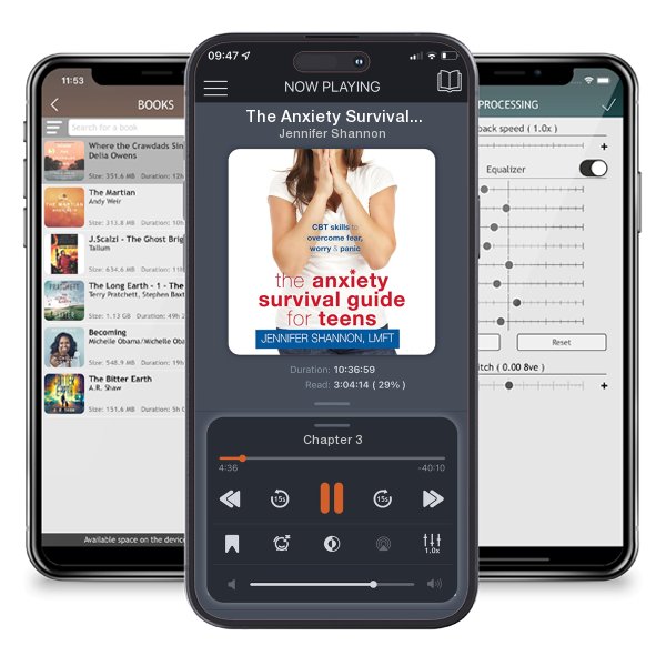 Download fo free audiobook The Anxiety Survival Guide for Teens by Jennifer Shannon and listen anywhere on your iOS devices in the ListenBook app.