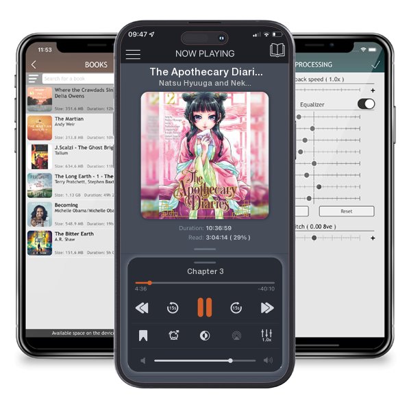 Download fo free audiobook The Apothecary Diaries 02 (Manga) by Natsu Hyuuga and Nekokurage and listen anywhere on your iOS devices in the ListenBook app.