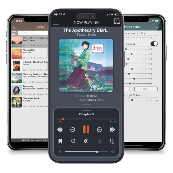 Download fo free audiobook The Apothecary Diaries Art Book by Touko Shino and listen anywhere on your iOS devices in the ListenBook app.
