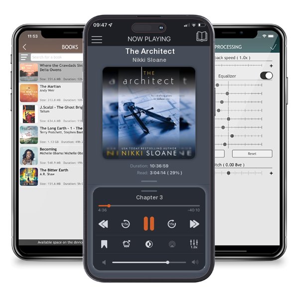 Download fo free audiobook The Architect by Nikki Sloane and listen anywhere on your iOS devices in the ListenBook app.