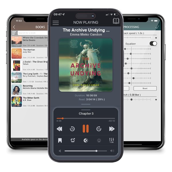 Download fo free audiobook The Archive Undying (The Downworld Sequence, #1) by Emma Mieko Candon and listen anywhere on your iOS devices in the ListenBook app.