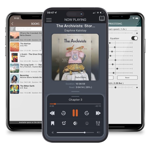 Download fo free audiobook The Archivists: Stories by Daphne Kalotay and listen anywhere on your iOS devices in the ListenBook app.