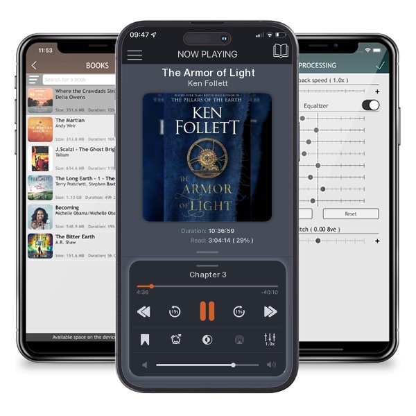 Download fo free audiobook The Armor of Light by Ken Follett and listen anywhere on your iOS devices in the ListenBook app.