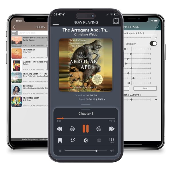 Download fo free audiobook The Arrogant Ape: The Myth of Human Exceptionalism and Why It Matters by Christine Webb and listen anywhere on your iOS devices in the ListenBook app.