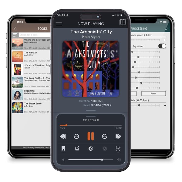 Download fo free audiobook The Arsonists' City by Hala Alyan and listen anywhere on your iOS devices in the ListenBook app.
