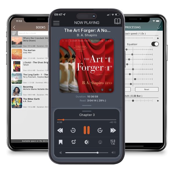 Download fo free audiobook The Art Forger: A Novel by B. A. Shapiro and listen anywhere on your iOS devices in the ListenBook app.