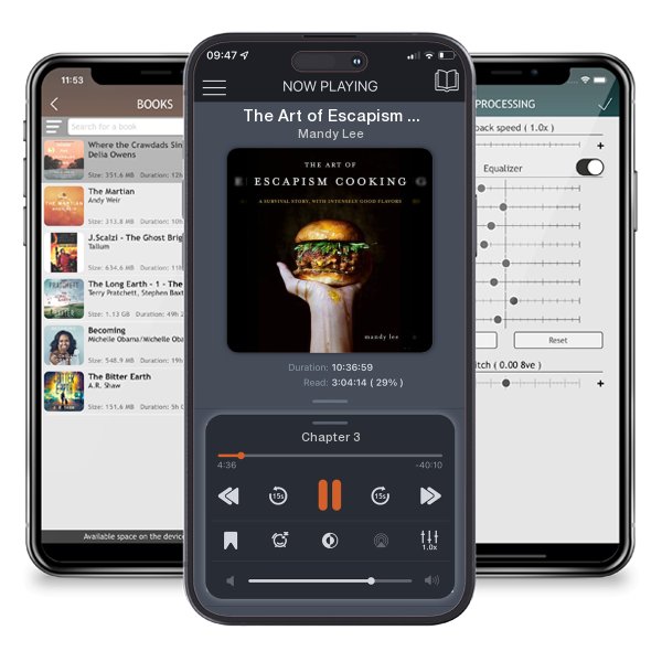 Download fo free audiobook The Art of Escapism Cooking: A Survival Story, with Intensely... by Mandy Lee and listen anywhere on your iOS devices in the ListenBook app.