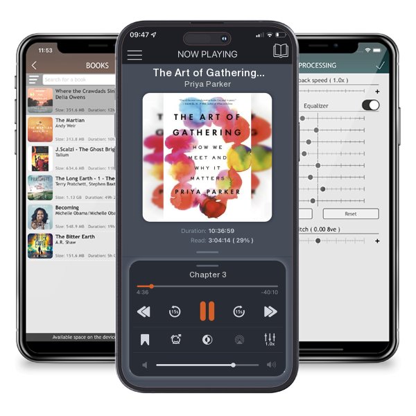 Download fo free audiobook The Art of Gathering: How We Meet and Why It Matters by Priya Parker and listen anywhere on your iOS devices in the ListenBook app.