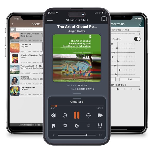 Download fo free audiobook The Art of Global Peacebuilding and Excellence in Education: Pathways to Hopeful, Transformational Practice by Angie Kotler and listen anywhere on your iOS devices in the ListenBook app.