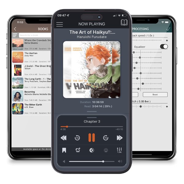 Download fo free audiobook The Art of Haikyu!!: Endings and Beginnings by Haruichi Furudate and listen anywhere on your iOS devices in the ListenBook app.