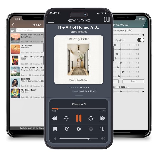 Download fo free audiobook The Art of Home: A Designer Guide to Creating an Elevated Yet Approachable Home by Shea McGee and listen anywhere on your iOS devices in the ListenBook app.