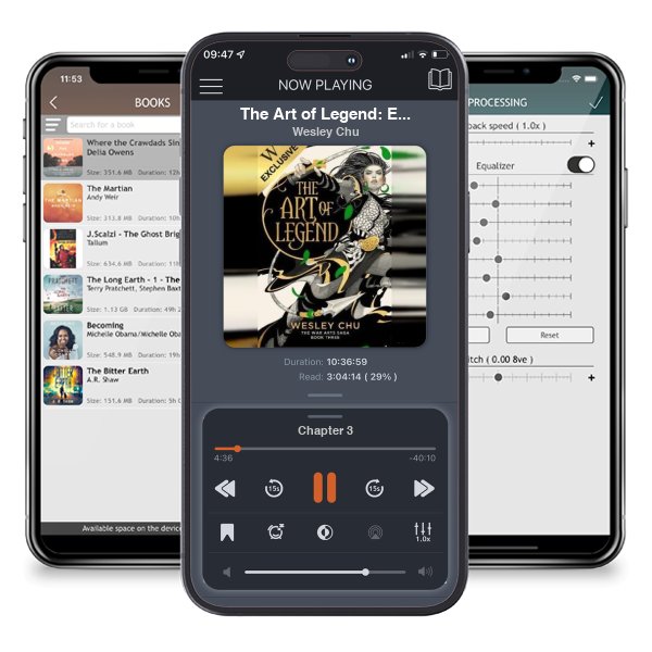 Download fo free audiobook The Art of Legend: Exclusive Edition - The War Arts Saga 3 by Wesley Chu and listen anywhere on your iOS devices in the ListenBook app.