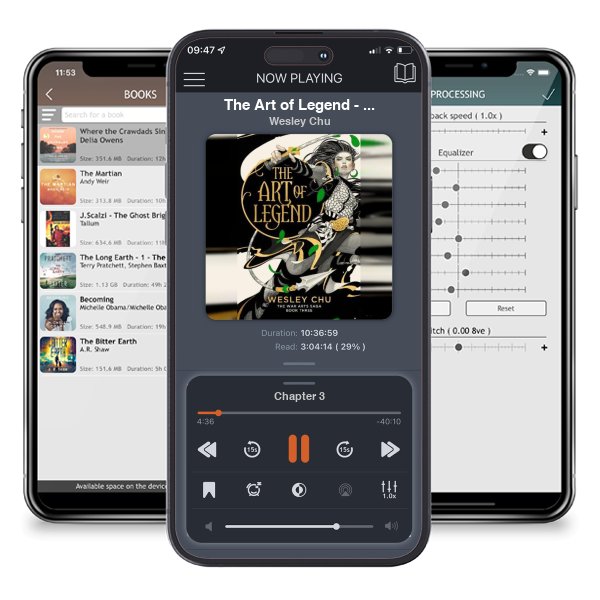 Download fo free audiobook The Art of Legend - The War Arts Saga 3 by Wesley Chu and listen anywhere on your iOS devices in the ListenBook app.