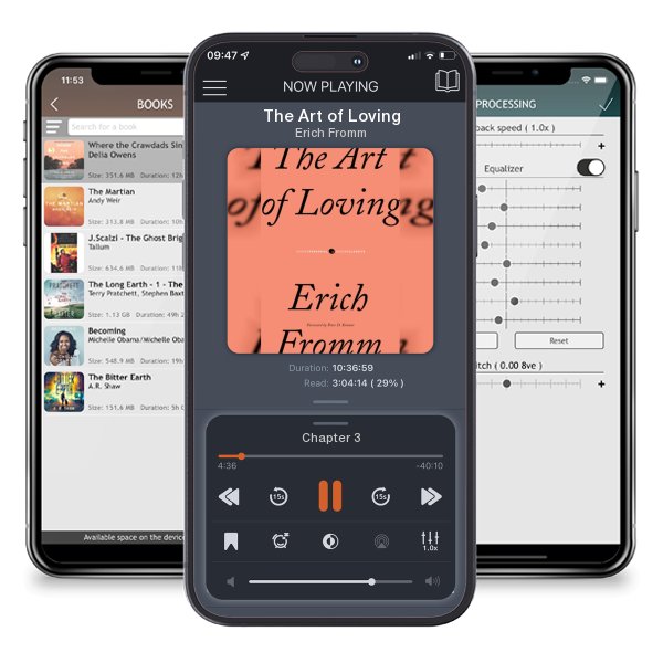 Download fo free audiobook The Art of Loving by Erich Fromm and listen anywhere on your iOS devices in the ListenBook app.