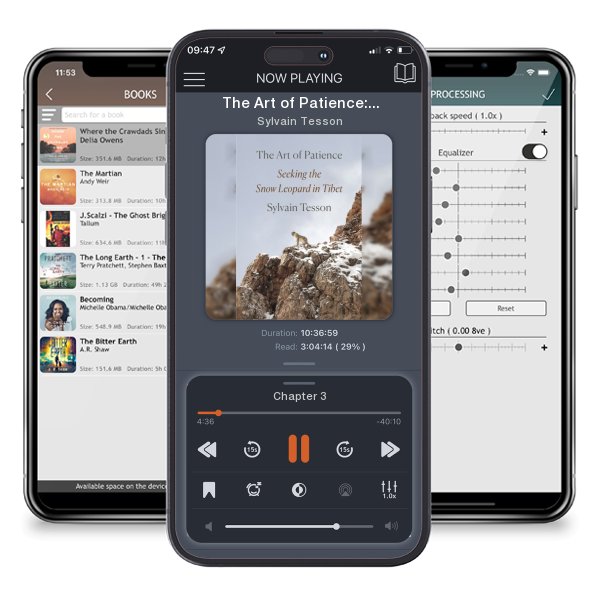 Download fo free audiobook The Art of Patience: Seeking the Snow Leopard in Tibet by Sylvain Tesson and listen anywhere on your iOS devices in the ListenBook app.