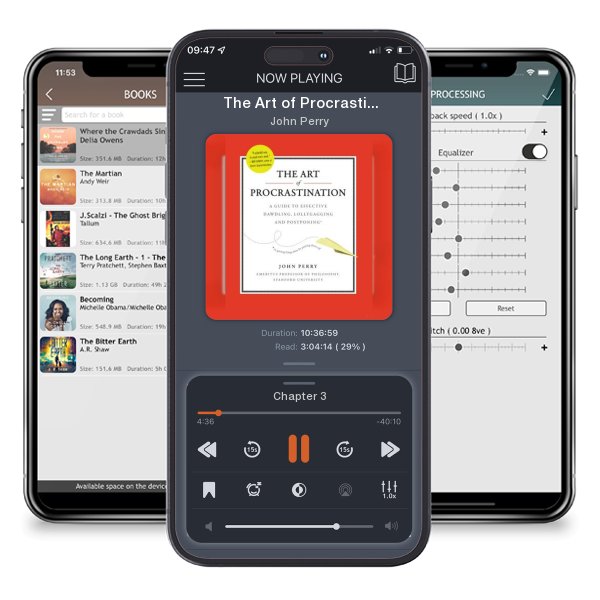 Download fo free audiobook The Art of Procrastination: A Guide to Effective Dawdling, Lollygagging and Postponing by John Perry and listen anywhere on your iOS devices in the ListenBook app.