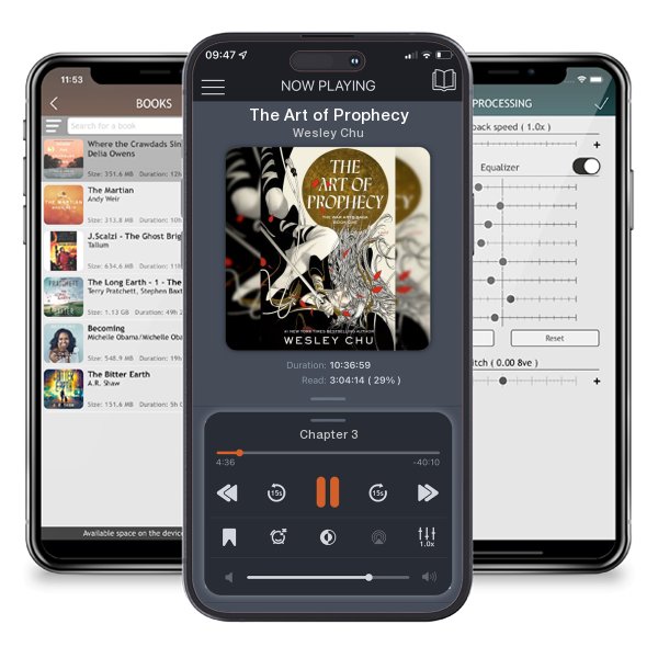 Download fo free audiobook The Art of Prophecy by Wesley Chu and listen anywhere on your iOS devices in the ListenBook app.