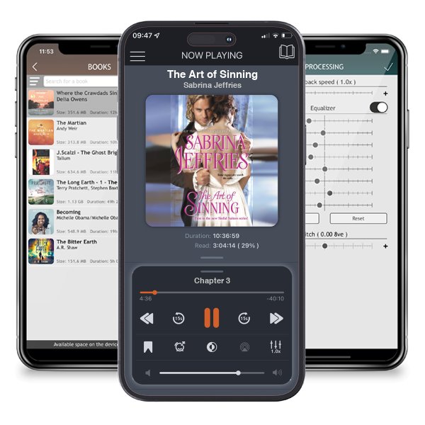 Download fo free audiobook The Art of Sinning by Sabrina Jeffries and listen anywhere on your iOS devices in the ListenBook app.