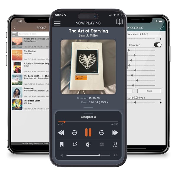 Download fo free audiobook The Art of Starving by Sam J. Miller and listen anywhere on your iOS devices in the ListenBook app.