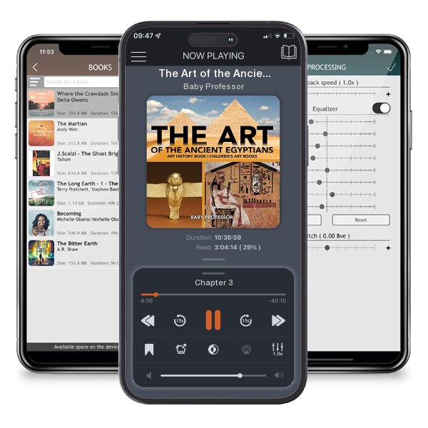 Download fo free audiobook The Art of the Ancient Egyptians by Baby Professor and listen anywhere on your iOS devices in the ListenBook app.