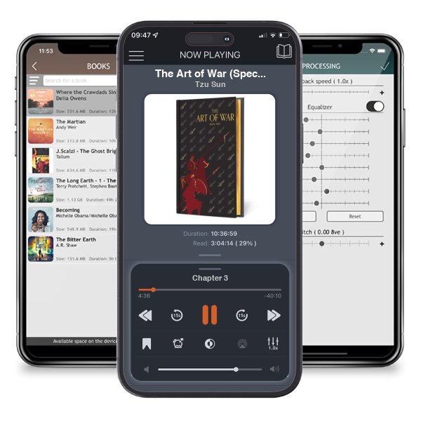 Download fo free audiobook The Art of War (Special Edition) by Tzu Sun and listen anywhere on your iOS devices in the ListenBook app.