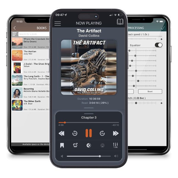 Download fo free audiobook The Artifact by David Collins and listen anywhere on your iOS devices in the ListenBook app.