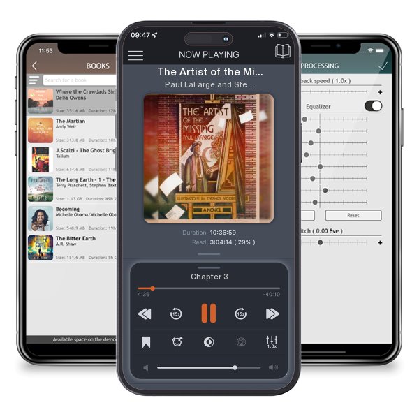 Download fo free audiobook The Artist of the Missing by Paul LaFarge and Stephen Alcorn and listen anywhere on your iOS devices in the ListenBook app.