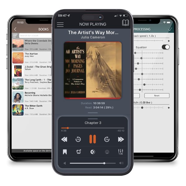 Download fo free audiobook The Artist's Way Morning Pages Journal: A Companion Volume to... by Julia Cameron and listen anywhere on your iOS devices in the ListenBook app.