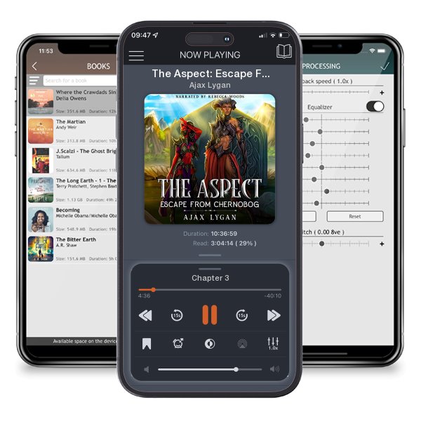 Download fo free audiobook The Aspect: Escape From Chernobog by Ajax Lygan and listen anywhere on your iOS devices in the ListenBook app.
