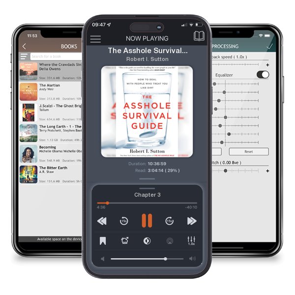 Download fo free audiobook The Asshole Survival Guide: How to Deal with People Who Treat... by Robert I. Sutton and listen anywhere on your iOS devices in the ListenBook app.
