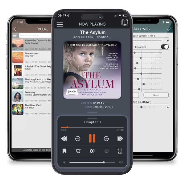 Download fo free audiobook The Asylum by Ann Cusack - contributor and listen anywhere on your iOS devices in the ListenBook app.