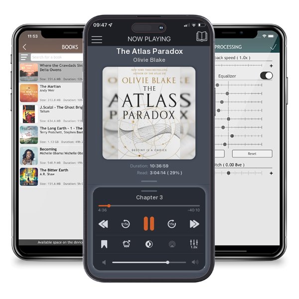 Download fo free audiobook The Atlas Paradox by Olivie Blake and listen anywhere on your iOS devices in the ListenBook app.