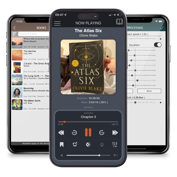 Download fo free audiobook The Atlas Six by Olivie Blake and listen anywhere on your iOS devices in the ListenBook app.