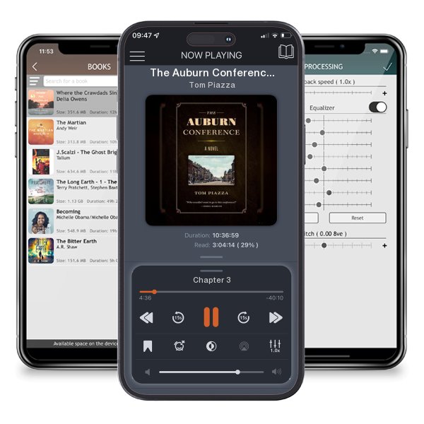 Download fo free audiobook The Auburn Conference by Tom Piazza and listen anywhere on your iOS devices in the ListenBook app.