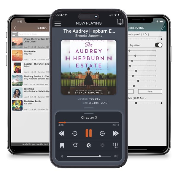 Download fo free audiobook The Audrey Hepburn Estate: A CBS New York Book Club Pick... by Brenda Janowitz and listen anywhere on your iOS devices in the ListenBook app.