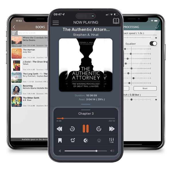 Download fo free audiobook The Authentic Attorney: The Winning Psychology of Great Trial Lawyers by Stephen A. Hnat and listen anywhere on your iOS devices in the ListenBook app.