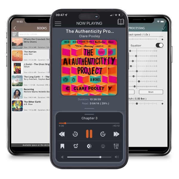 Download fo free audiobook The Authenticity Project by Clare Pooley and listen anywhere on your iOS devices in the ListenBook app.