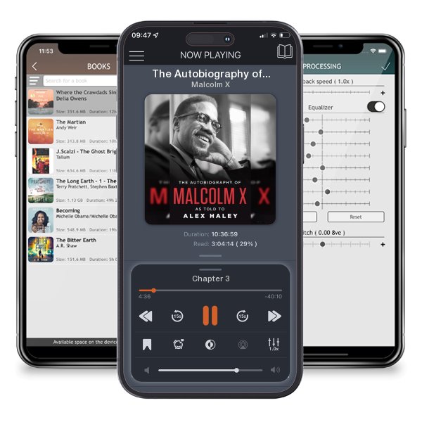 Download fo free audiobook The Autobiography of Malcolm X by Malcolm X and listen anywhere on your iOS devices in the ListenBook app.