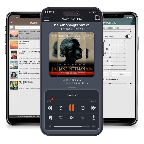 Download fo free audiobook The Autobiography of Miss Jane Pittman by Ernest J. Gaines and listen anywhere on your iOS devices in the ListenBook app.