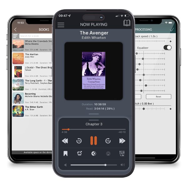 Download fo free audiobook The Avenger by Edith Wharton and listen anywhere on your iOS devices in the ListenBook app.