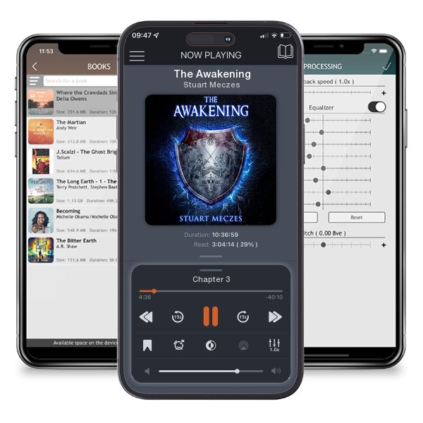 Download fo free audiobook The Awakening by Stuart Meczes and listen anywhere on your iOS devices in the ListenBook app.