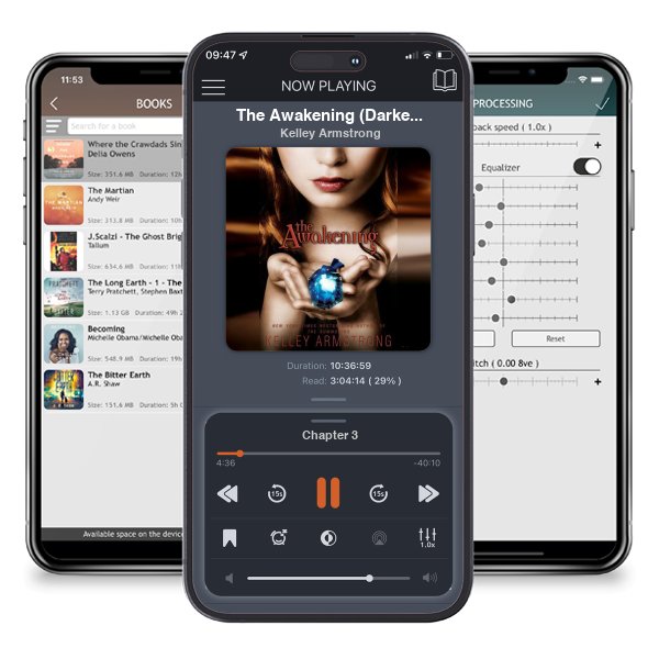 Download fo free audiobook The Awakening (Darkest Powers, #2) by Kelley Armstrong and listen anywhere on your iOS devices in the ListenBook app.