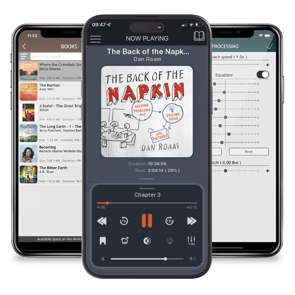 Download fo free audiobook The Back of the Napkin: Solving Problems and Selling Ideas... by Dan Roam and listen anywhere on your iOS devices in the ListenBook app.